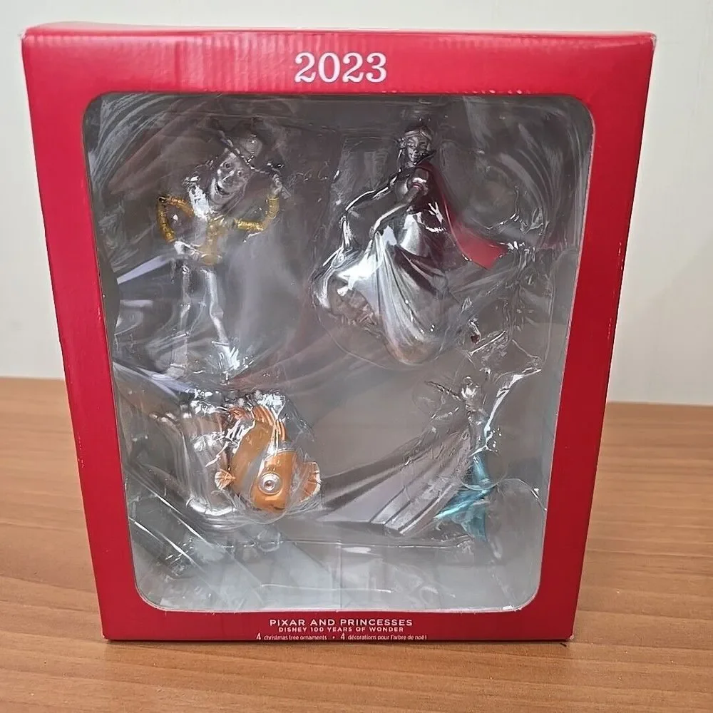 Hallmark Keepsake Ornament 2023 Pixar And Princesses Disney‎ 100 Years Of Wonder